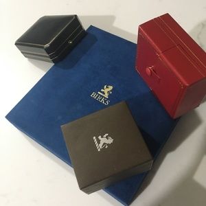 Birks-Style + Jewelry Display Boxes